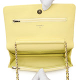 -6 items Fri Oct 30 ⬆️-Chanel Yellow Quilted Caviar Wallet On Chain WOC Handbags Chanel
