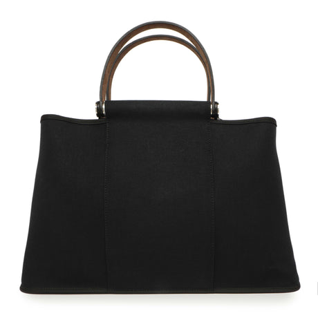 Hermes Black Toile Cabag 39