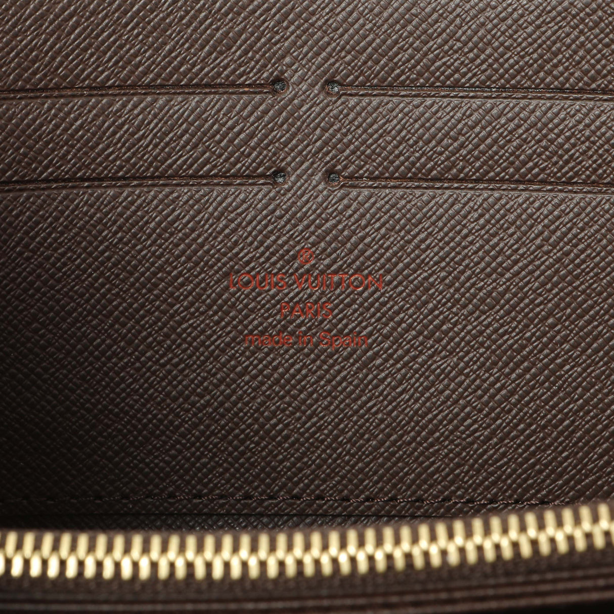 Louis Vuitton Damier Ebene Zippy Wallet Accessories Louis Vuitton
