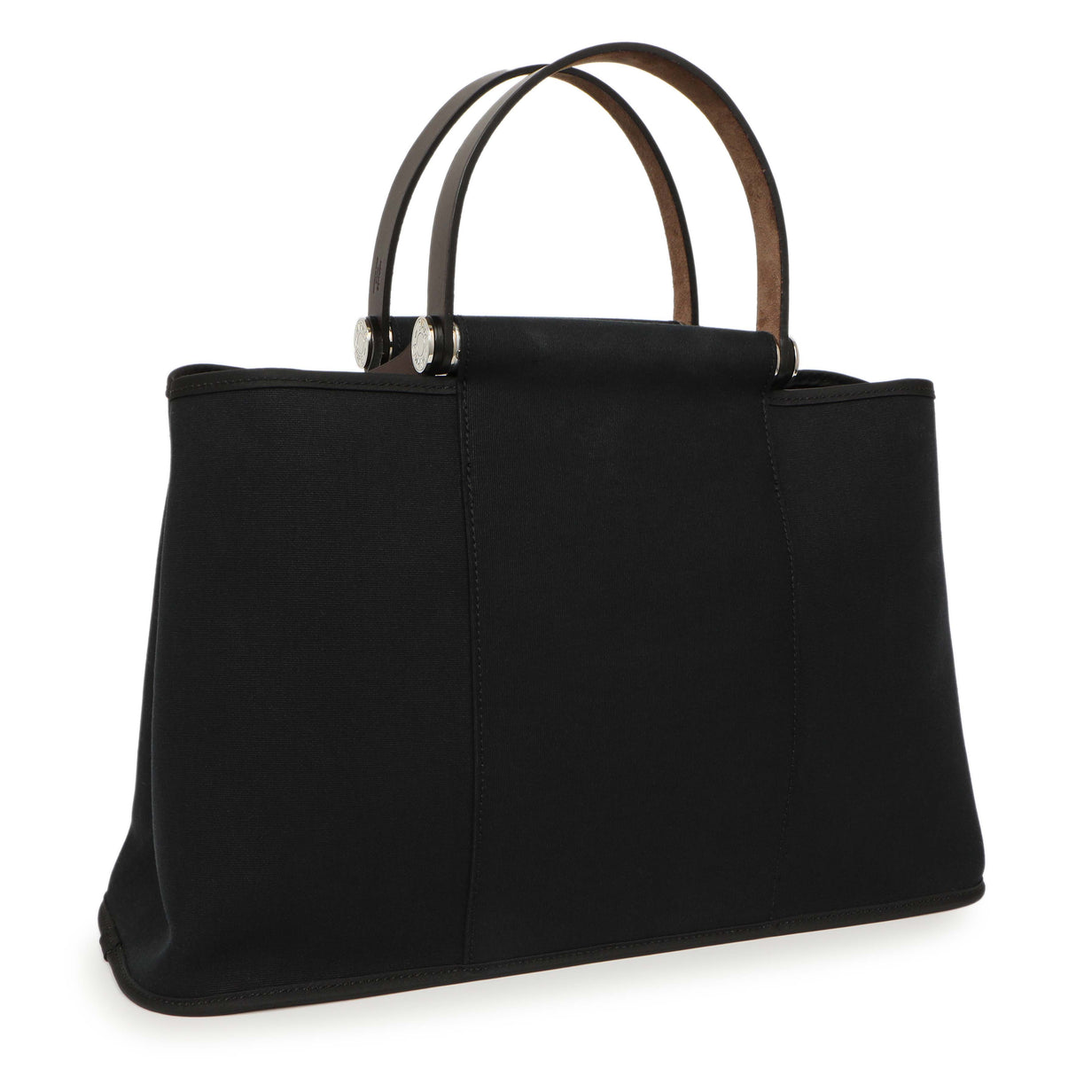 Hermes Black Toile Cabag 39