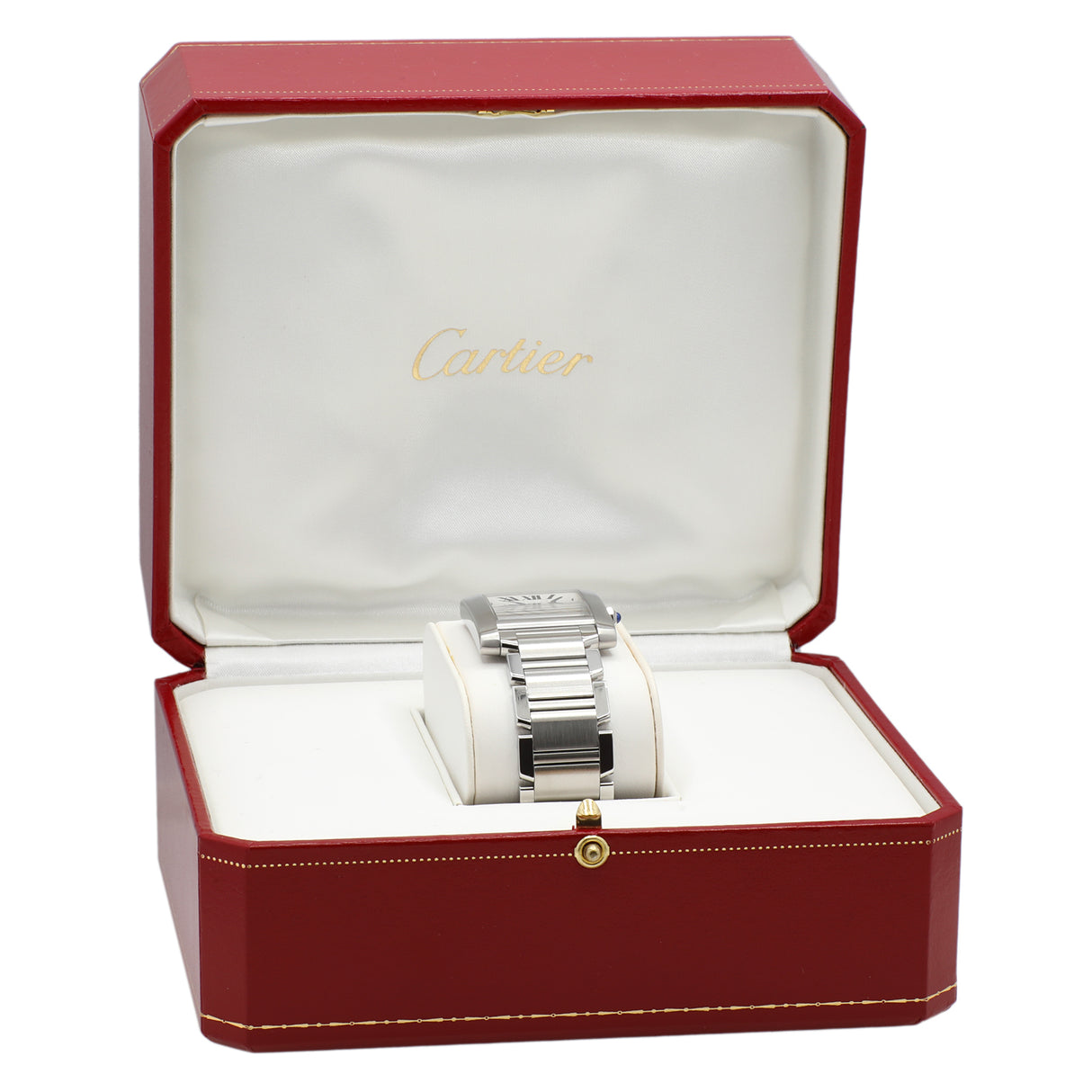 Cartier Stainless Steel Tank Francaise Automatic W51002Q3