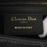 Christian Dior Black Grained Calfskin Saddle Bag Handbags Christian Dior