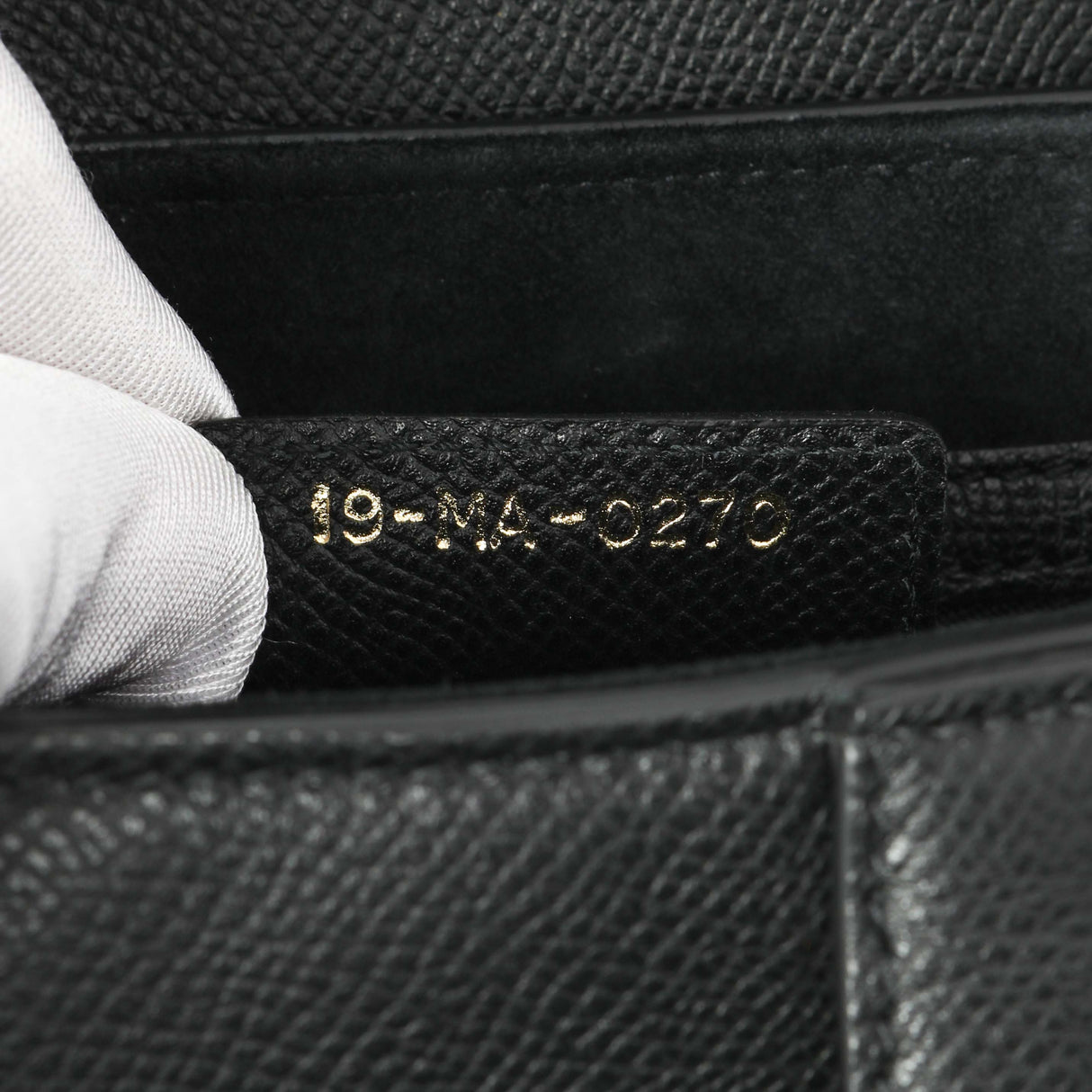 Christian Dior Black Grained Calfskin Saddle Bag Handbags Christian Dior