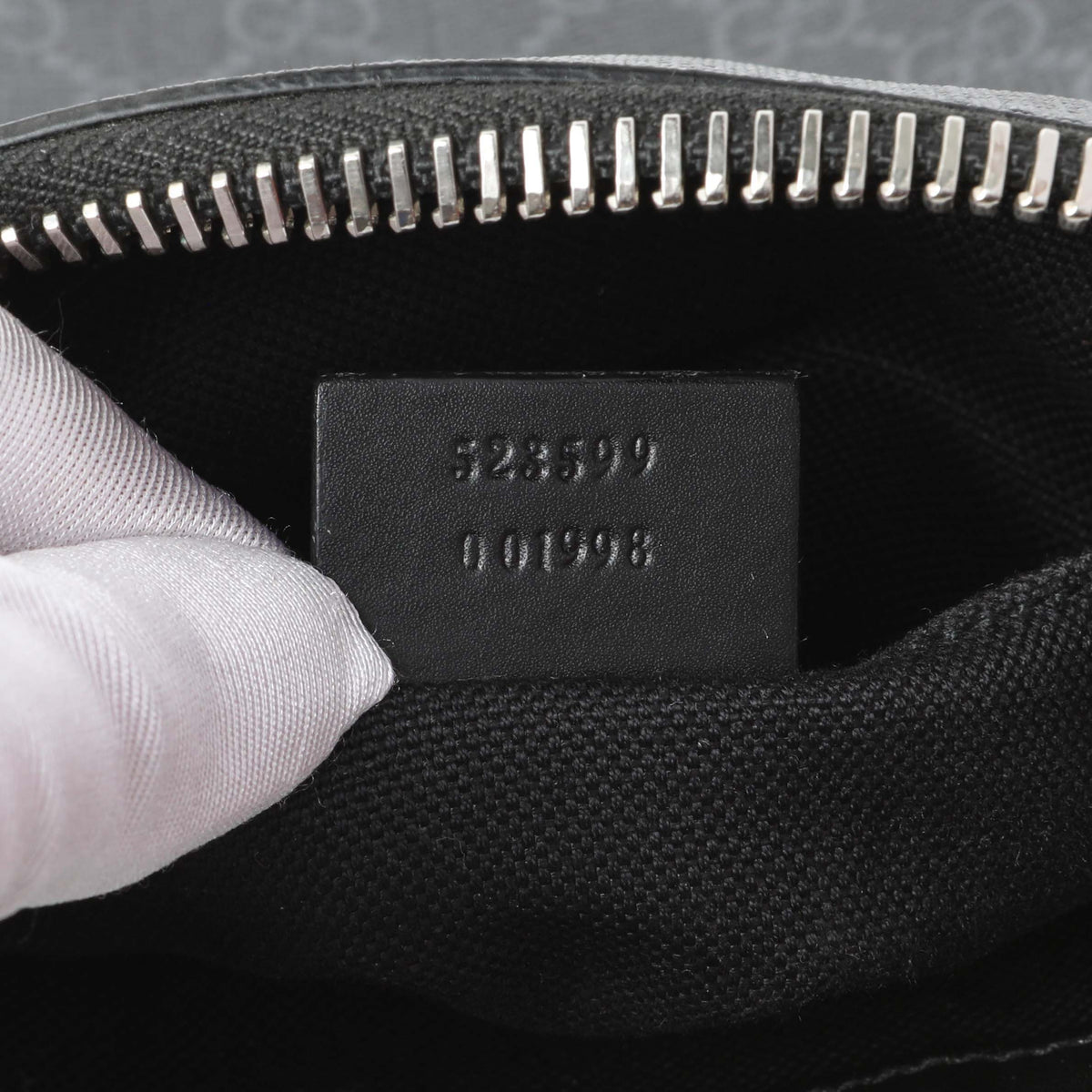 Gucci GG Supreme Monogram Web Small Flat Messenger Bag Handbags Gucci