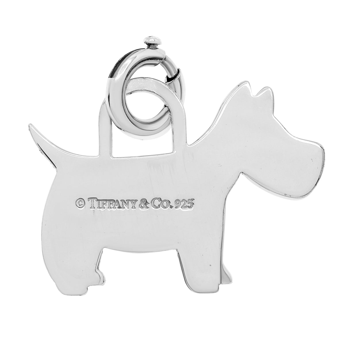 Tiffany & Co. Sterling Silver Scottie Dog Charm