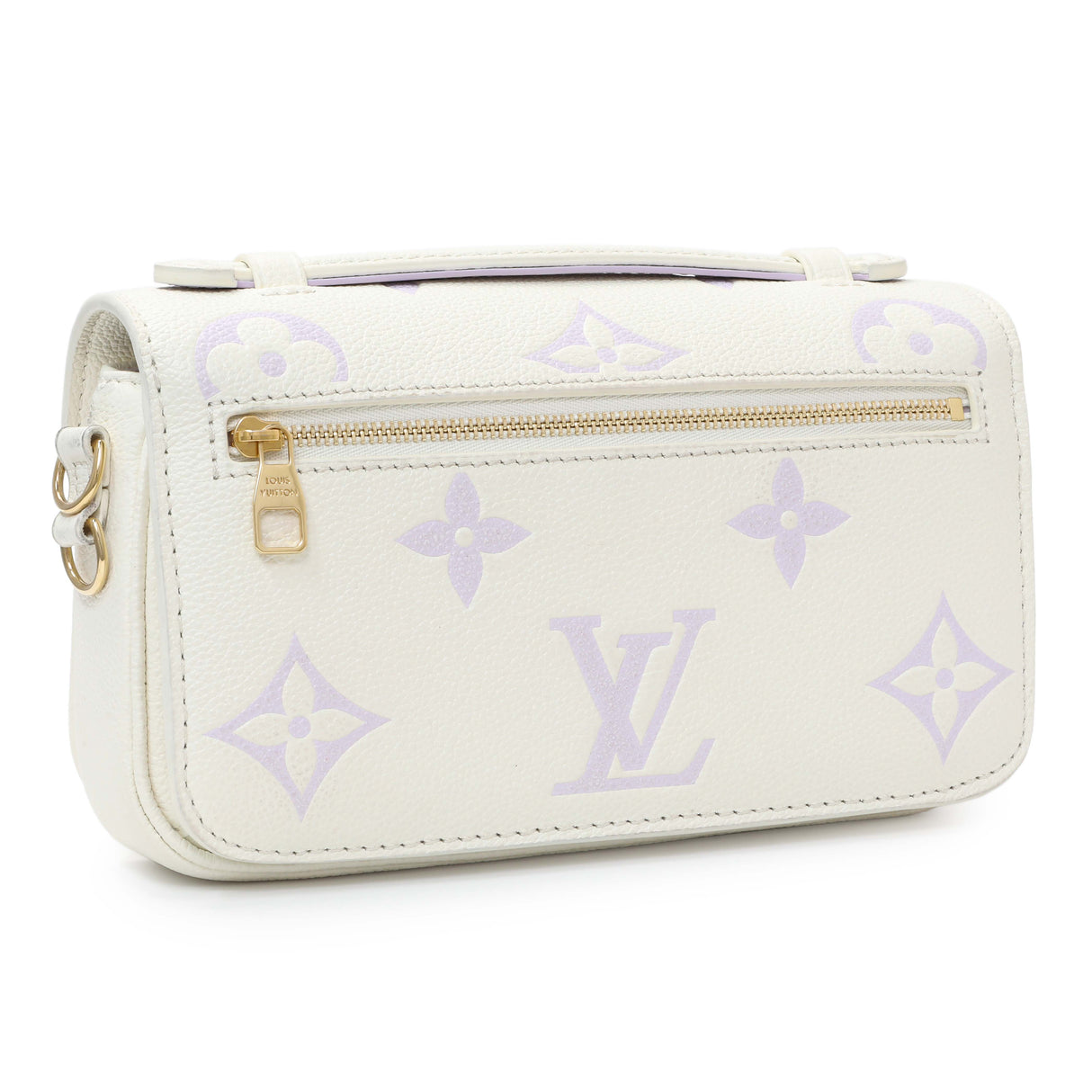 Louis Vuitton Latte Bubble Tea Empreinte Pochette Metis East West Handbags Louis Vuitton