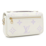 Louis Vuitton Latte Bubble Tea Empreinte Pochette Metis East West Handbags Louis Vuitton
