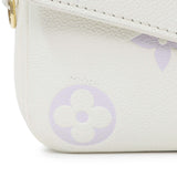 Louis Vuitton Latte Bubble Tea Empreinte Pochette Metis East West Handbags Louis Vuitton