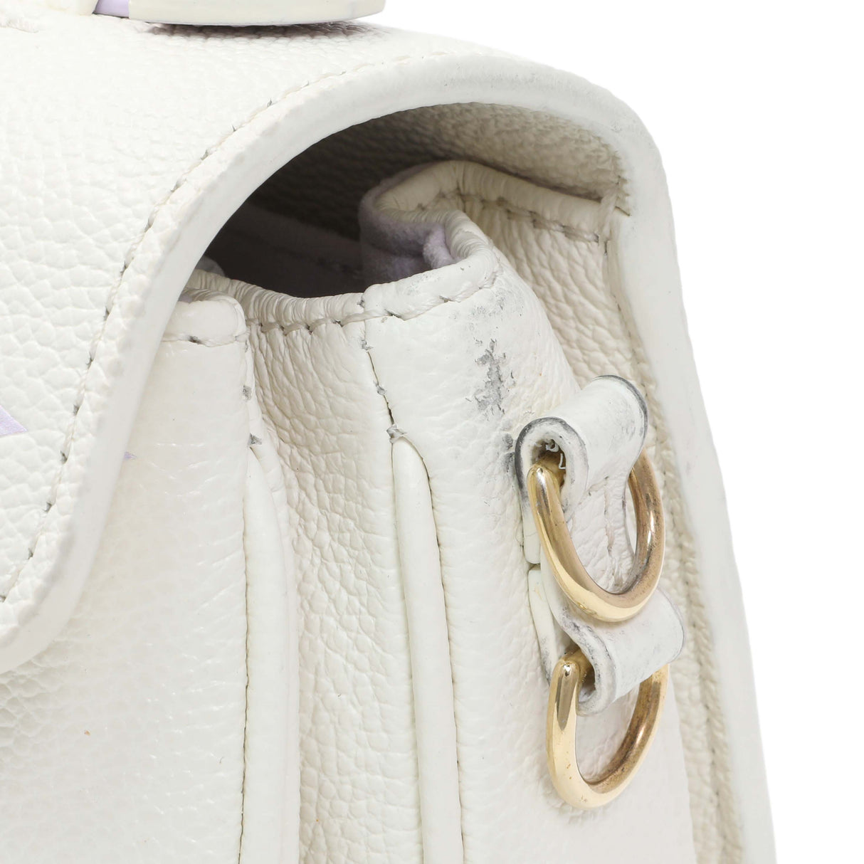 Louis Vuitton Latte Bubble Tea Empreinte Pochette Metis East West Handbags Louis Vuitton