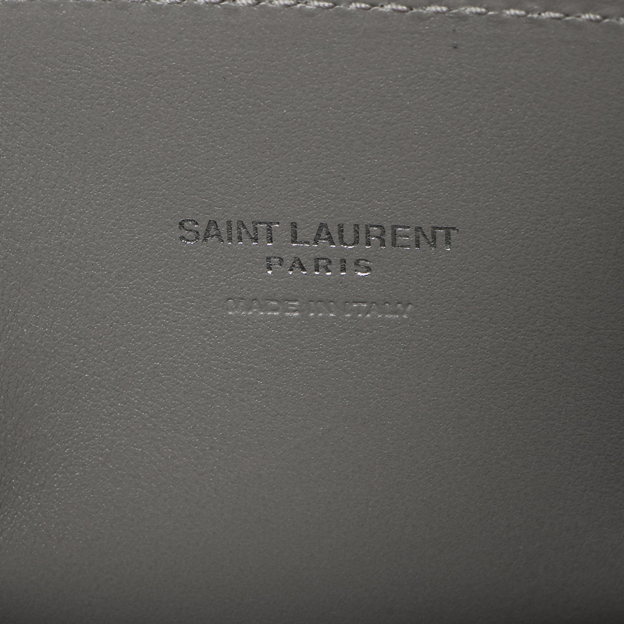 Saint Laurent Fog Grained Calfskin Nano Sac De Jour