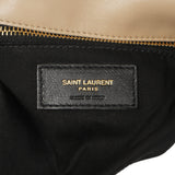 Saint Laurent Dark Beige Lambskin Small Loulou Puffer