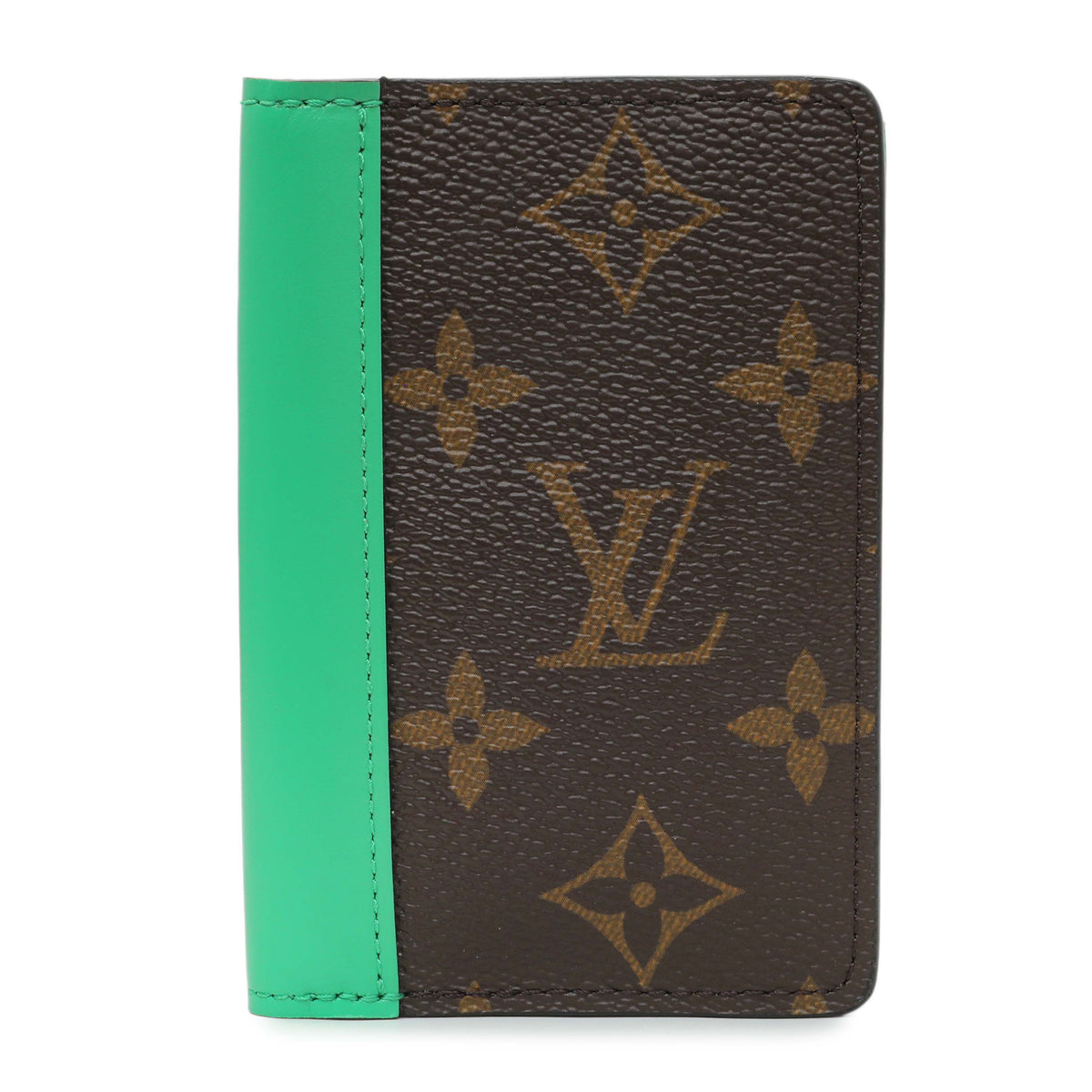Louis Vuitton Monogram Borneo Macassar Pocket Organizer NM Accessories Louis Vuitton