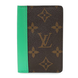 Louis Vuitton Monogram Borneo Macassar Pocket Organizer NM Accessories Louis Vuitton