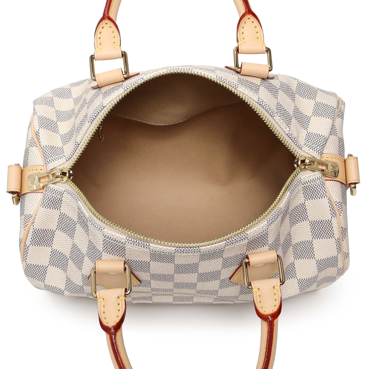 Louis Vuitton Damier Azur Speedy 25 Bandouliere Handbags Louis Vuitton