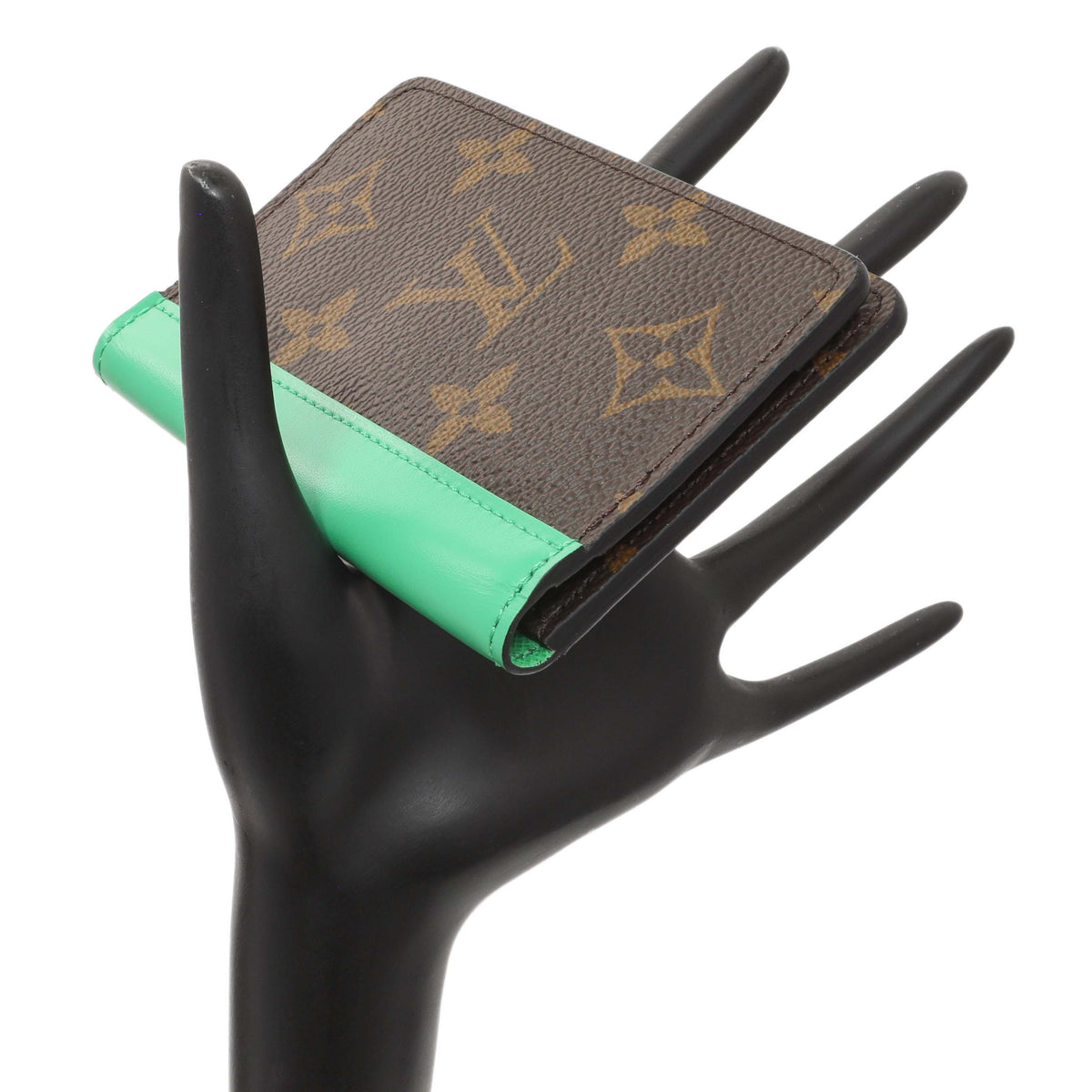 Louis Vuitton Monogram Borneo Macassar Pocket Organizer NM Accessories Louis Vuitton