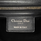 Christian Dior Black Smooth Calfskin Saddle Bag Handbags Christian Dior