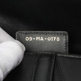 Christian Dior Black Smooth Calfskin Saddle Bag Handbags Christian Dior