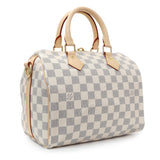 Louis Vuitton Damier Azur Speedy 25 Bandouliere Handbags Louis Vuitton