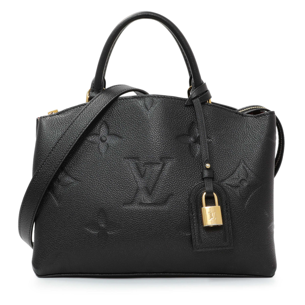 Louis Vuitton Black Empreinte Monogram Giant Petit Palais Handbags Louis Vuitton