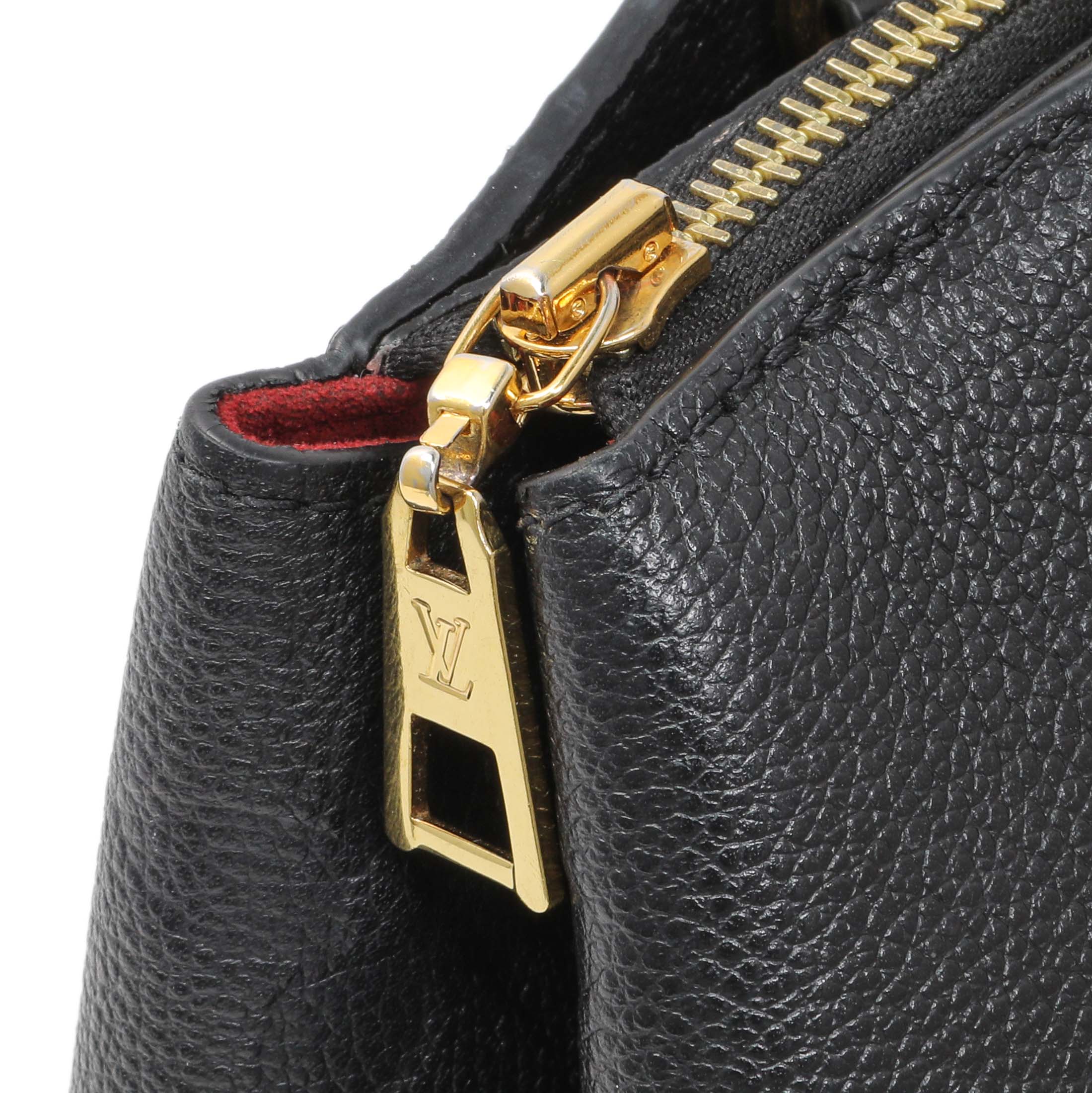 Louis Vuitton Black Empreinte Monogram Giant Petit Palais – Modaselle