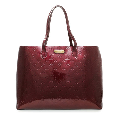 Louis Vuitton Amarante Vernis Wilshire GM Handbags Louis Vuitton