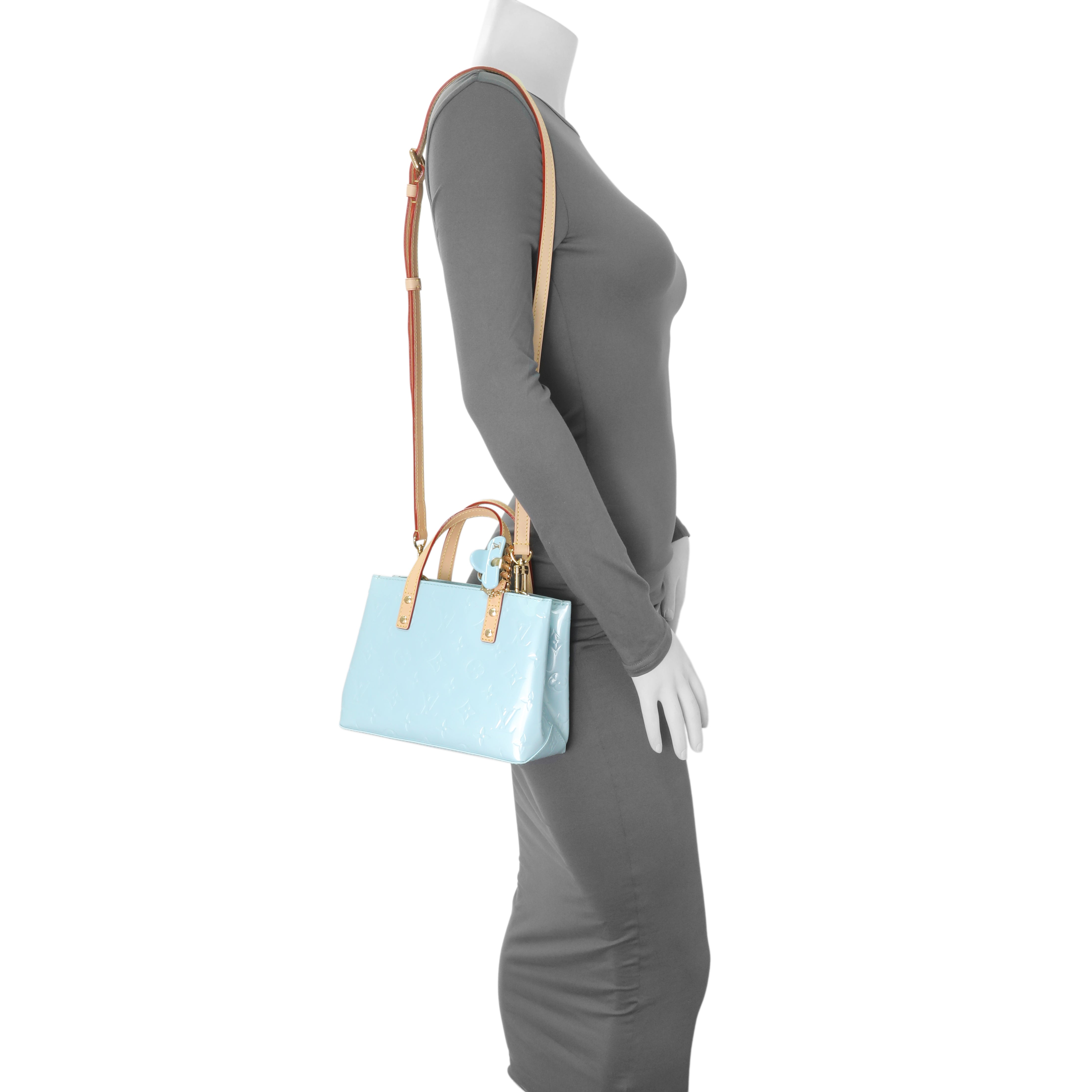 Louis Vuitton Sky Blue Vernis Reade PM NM – Modaselle