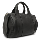 Alexander Wang Black Pebbled Lambskin Rocco