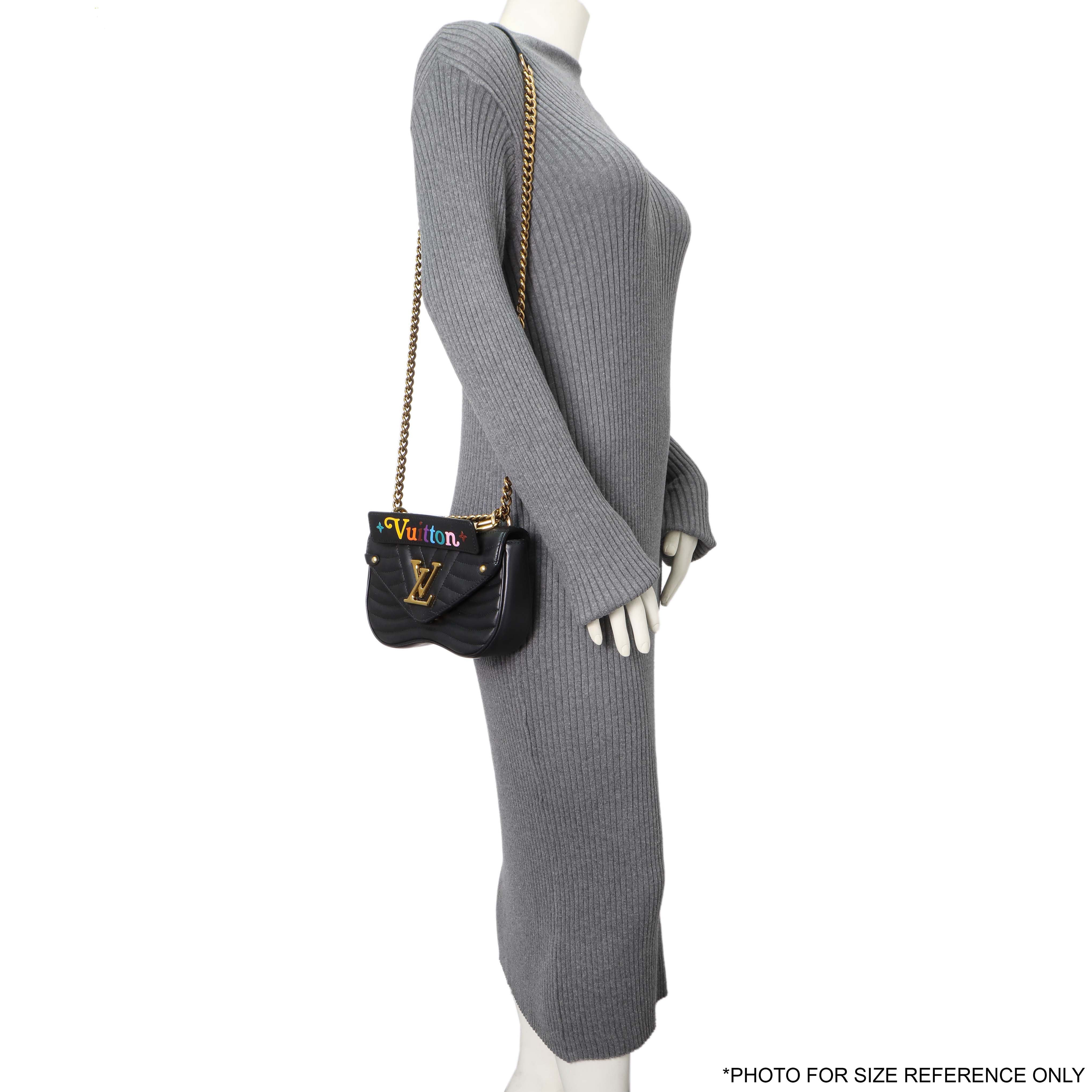 Louis Vuitton Black Calfskin New Wave Chain PM – Modaselle