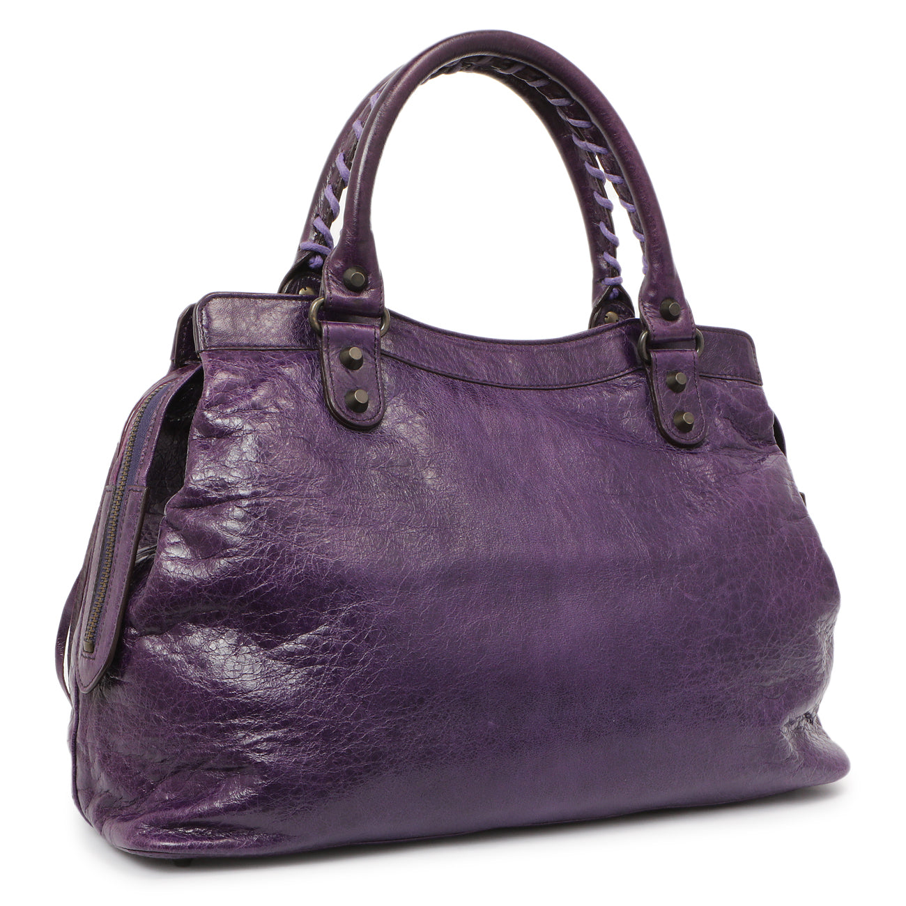 Balenciaga Violet Chevre Step – Modaselle