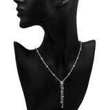 Tiffany & Co. Platinum Diamond Circlet Double Drop Necklace Designer Jewellery Tiffany and Co