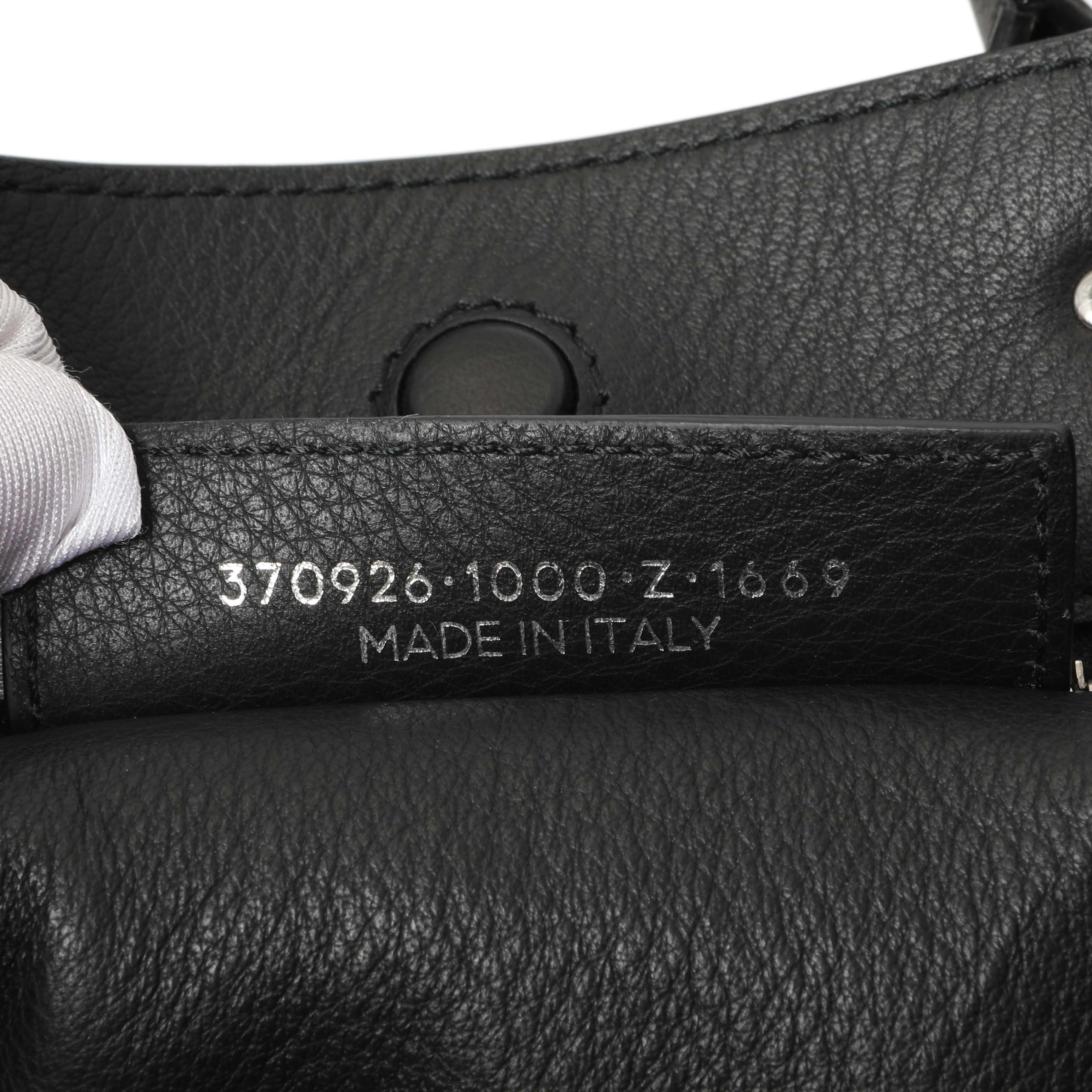 Balenciaga Black Veau Papier A6 Zip Around Black Tote – Modaselle