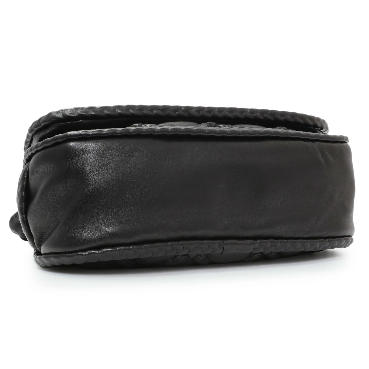Chanel Black Quilted Lambskin Hidden Chain Flap Bag Handbags Chanel