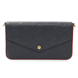 Louis Vuitton Marine Rouge Empreinte Felicie Pochette Handbags Louis Vuitton