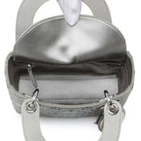 Christian Dior Satin Crystal Cannage Mini Lady Dior Handbags Christian Dior