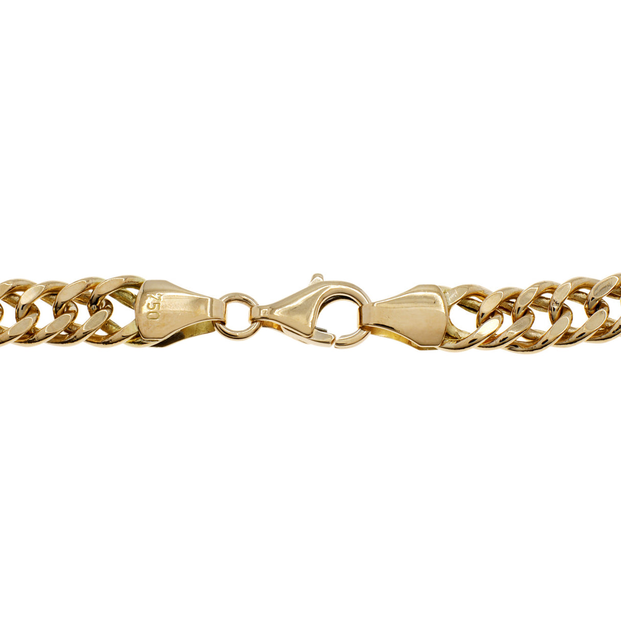 18K Yellow Gold Curb Link Bracelet