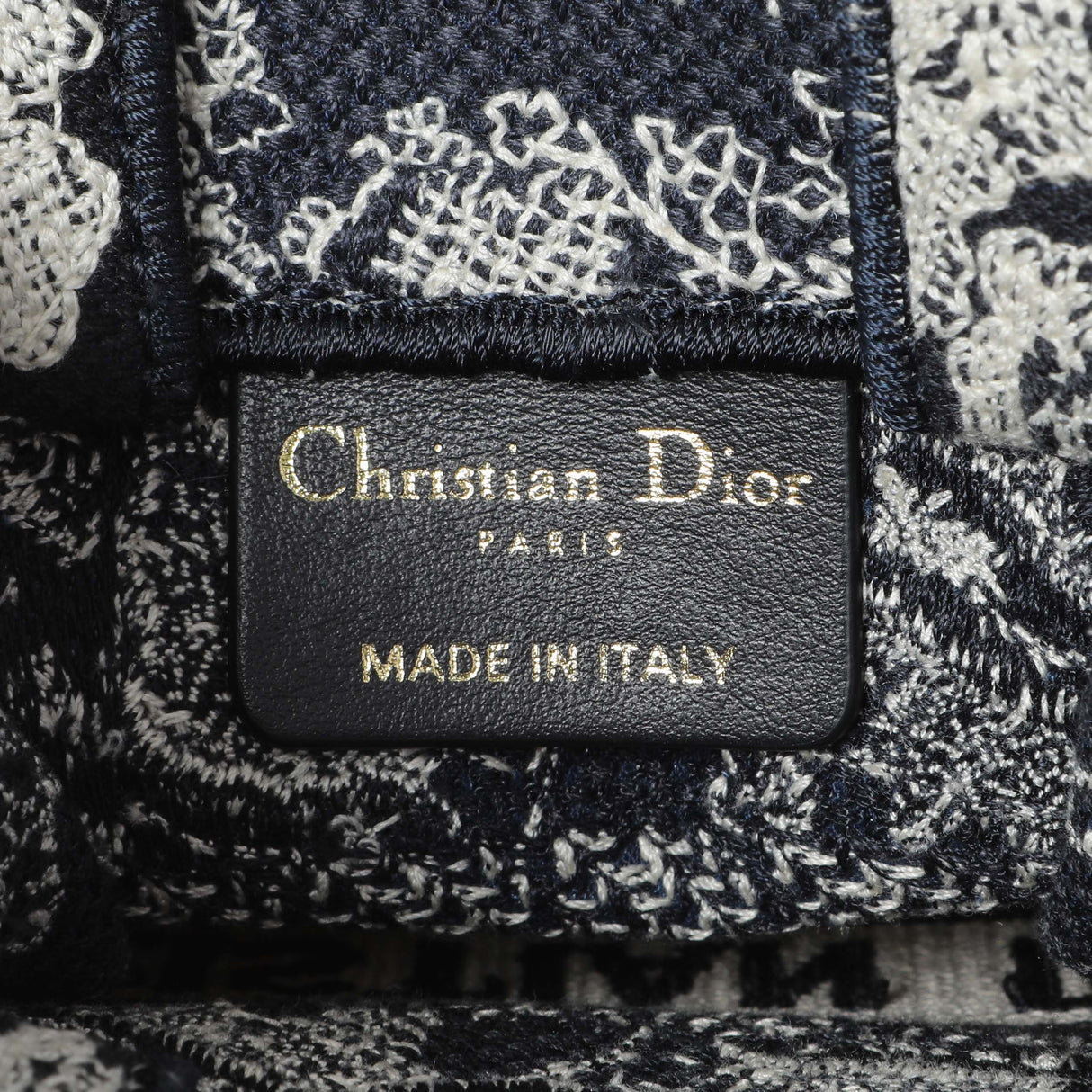 Christian Dior Canvas Toile de Jouy Reverse Embroidered Mini Book Tote Phone Bag Handbags Christian Dior