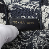 Christian Dior Canvas Toile de Jouy Reverse Embroidered Mini Book Tote Phone Bag Handbags Christian Dior