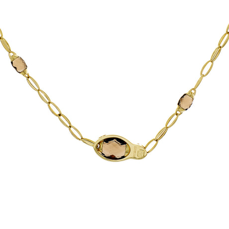 Chimento 18K Yellow Gold Smoky Quartz Accordi Necklace