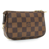 Louis Vuitton Damier Ebene Mini Pochette Accessories Handbags Louis Vuitton