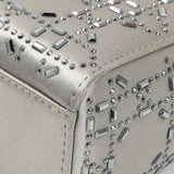Christian Dior Satin Crystal Cannage Mini Lady Dior Handbags Christian Dior