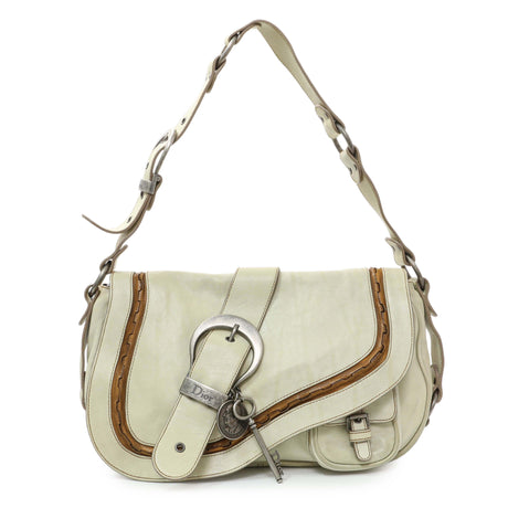 Christian Dior Calfskin Gaucho Saddle Bag Handbags Christian Dior