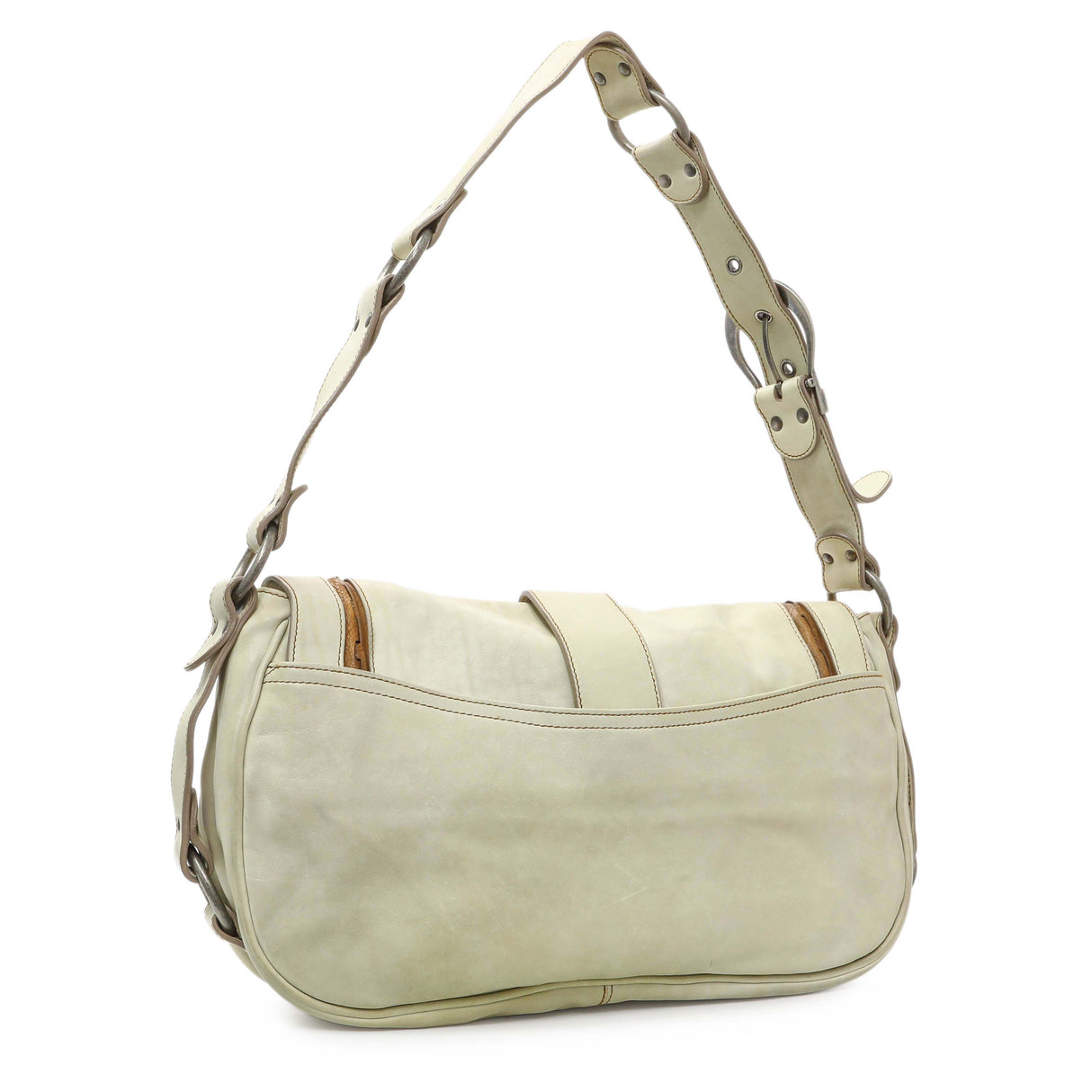 Christian Dior Calfskin Gaucho Saddle Bag Handbags Christian Dior