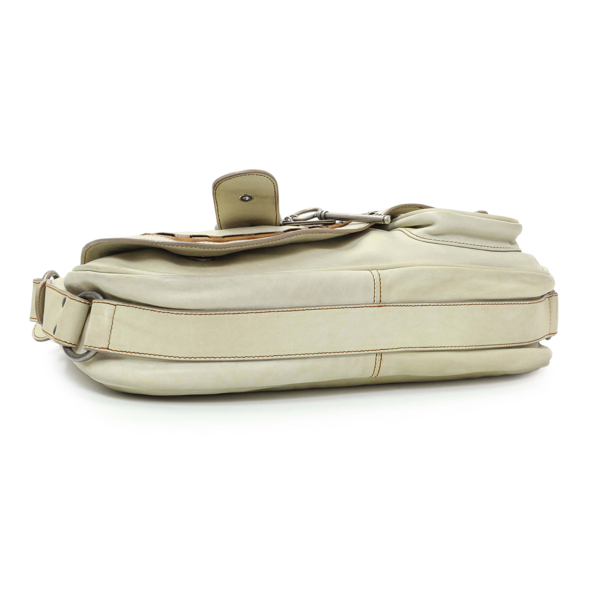 Christian Dior Calfskin Gaucho Saddle Bag Handbags Christian Dior