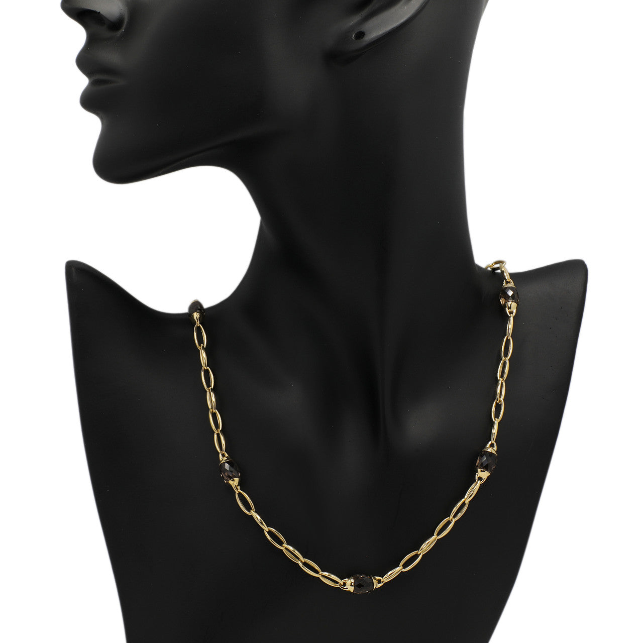 Chimento 18K Yellow Gold Smoky Quartz Accordi Necklace – Modaselle