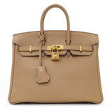 Hermes Chai Togo Birkin 25 Handbags Hermes