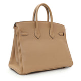 Hermes Chai Togo Birkin 25 Handbags Hermes