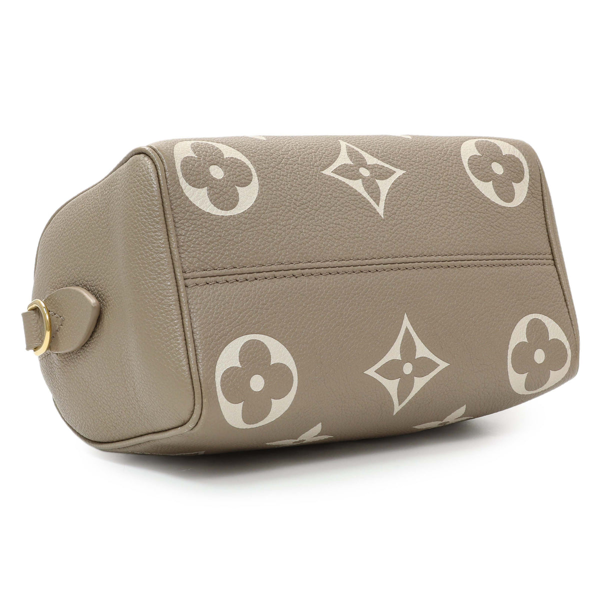 Louis Vuitton Tourterelle Creme Empreinte Monogram Giant Speedy 20 Bandouliere Handbags Louis Vuitton