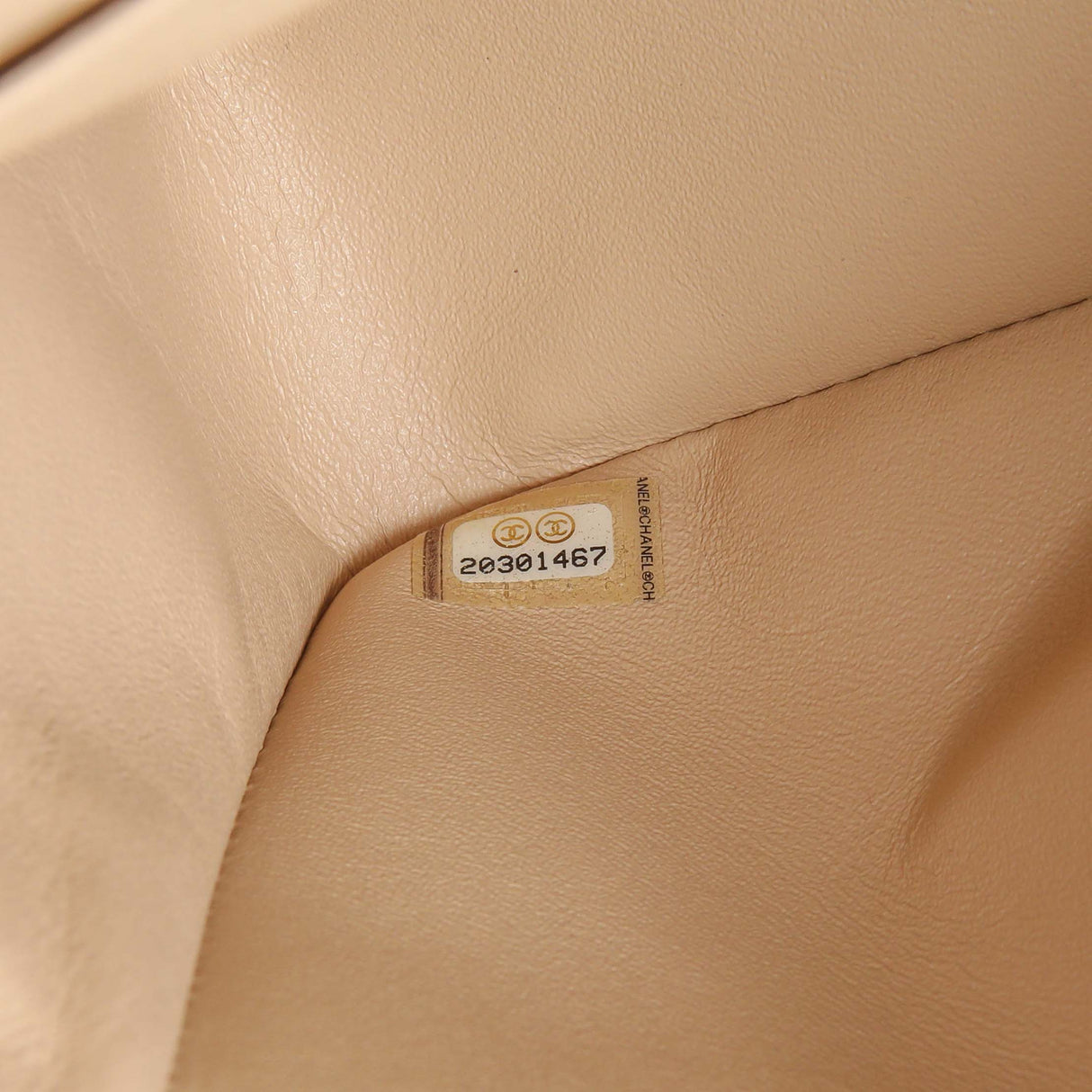 Chanel Beige Quilted Caviar Jumbo Classic Double Flap Handbags Chanel