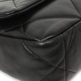 Chanel Black Quilted Lambskin Medium 19 Flap