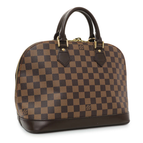 Louis Vuitton Damier Ebene Alma PM Handbags Louis Vuitton